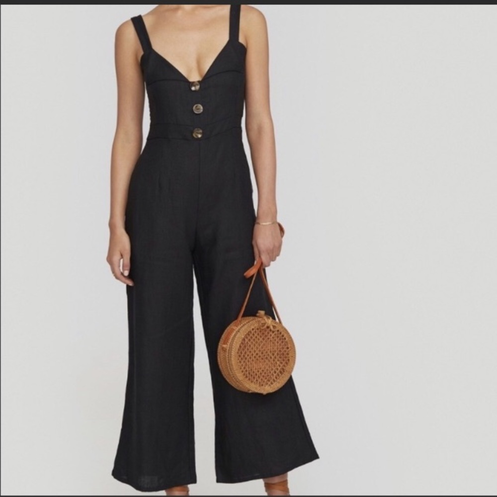 Faithful the Brand Scout Black Jumpsuit